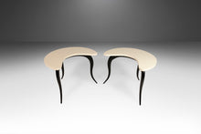 Load image into Gallery viewer, Set of Two (2) Art Deco Spider Leg Side Tables After Osvaldo Borsani, Italy, c. 1970s-ABT Modern