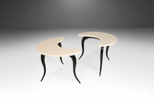 Load image into Gallery viewer, Set of Two (2) Art Deco Spider Leg Side Tables After Osvaldo Borsani, Italy, c. 1970s-ABT Modern