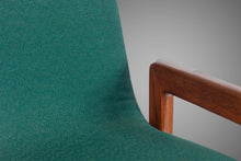 Load image into Gallery viewer, Set of Two (2) Bar Height Barstools by Tarm Stole in Solid Teak and Original Knit Fabric, 1970s-ABT Modern