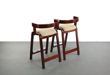Load image into Gallery viewer, Set of Two (2) Bar Stools by Westnofa in Rosewood-ABT Modern
