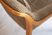 Load image into Gallery viewer, Set of Two (2 ) Bentwood Lounge Chairs by Bill Stephens for Knoll in Original Fabric-ABT Modern