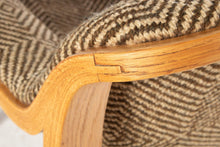 Load image into Gallery viewer, Set of Two (2 ) Bentwood Lounge Chairs by Bill Stephens for Knoll in Original Fabric-ABT Modern