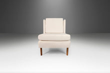 Load image into Gallery viewer, Set of Two (2) Bespoke Slipper Chairs After Edward Wormley in Newly Upholstered Boucle, USA, c. 1960's-ABT Modern