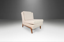 Load image into Gallery viewer, Set of Two (2) Bespoke Slipper Chairs After Edward Wormley in Newly Upholstered Boucle, USA, c. 1960's-ABT Modern