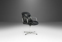 Load image into Gallery viewer, Set of Two (2) Black & Chrome High Stance Office Chairs, USA, c. 1960's-ABT Modern