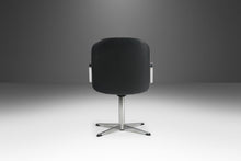 Load image into Gallery viewer, Set of Two (2) Black & Chrome High Stance Office Chairs, USA, c. 1960's-ABT Modern