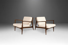 Load image into Gallery viewer, Set of Two (2) 'Blade' Lounge Chairs / Low Profile Armchair by Ib Kofod-Larsen for Selig, Denmark, c. 1950's-ABT Modern