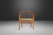 Load image into Gallery viewer, Set of Two (2) Blonde Spindle Sun Feather Armchairs by Sonna Rosen, Sweden, c. 1950's-ABT Modern