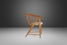 Load image into Gallery viewer, Set of Two (2) Blonde Spindle Sun Feather Armchairs by Sonna Rosen, Sweden, c. 1950's-ABT Modern