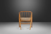 Load image into Gallery viewer, Set of Two (2) Blonde Spindle Sun Feather Armchairs by Sonna Rosen, Sweden, c. 1950's-ABT Modern