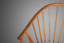 Load image into Gallery viewer, Set of Two (2) Blonde Spindle Sun Feather Armchairs by Sonna Rosen, Sweden, c. 1950's-ABT Modern