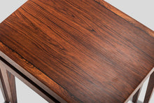 Load image into Gallery viewer, Set of Two (2) Brazilian Rosewood Nesting Tables by Johannes Andersen, Denmark, c. 1960's-ABT Modern