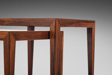 Load image into Gallery viewer, Set of Two (2) Brazilian Rosewood Nesting Tables by Johannes Andersen, Denmark, c. 1960's-ABT Modern