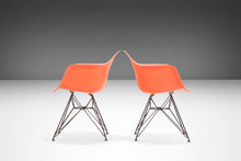 Load image into Gallery viewer, Set of Two (2) Charles and Ray Eames for Herman Miller DAR Lounge Chairs w/ Powder Coated Eiffel Bases, USA, c. 2000's-ABT Modern