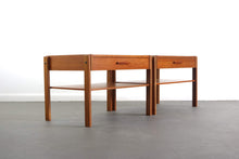 Load image into Gallery viewer, Set of Two ( 2 ) Danish Mid Century Modern End / Side Tables in Teak-ABT Modern