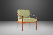 Load image into Gallery viewer, Set of Two (2) Danish Mid Century Modern Lounge Chairs in Teak by Peter Hvidt for Soborg Møbler, Denmark, c. 1960's-ABT Modern