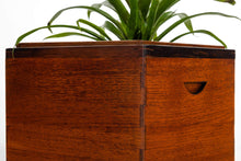 Load image into Gallery viewer, Set of Two (2) Danish Modern Planters / Storage Bins in Teak & Rosewood, Denmark, c. 1960's-ABT Modern