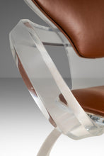 Load image into Gallery viewer, Set of Two (2) Designer Lucite Decorative Pretzel Armchairs After Norman Cherner, USA, c. 1980s-ABT Modern