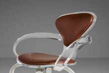 Load image into Gallery viewer, Set of Two (2) Designer Lucite Decorative Pretzel Armchairs After Norman Cherner, USA, c. 1980s-ABT Modern