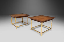 Load image into Gallery viewer, Set of Two (2) Drexel Sun Coast Brass End Tables by Kipp Stewart & Stewart McDougall, USA, c. 1960's-ABT Modern