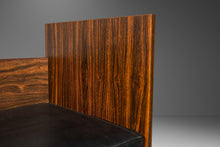 Load image into Gallery viewer, Set of Two (2) Early Mid Century Modern Modular Benches / Kissing Benches in Rosewood Laminate, USA, c. 1950s-ABT Modern