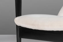 Load image into Gallery viewer, Set of Two (2) Ebonized Danish Modern Lounge Chairs Attributed to Hans Wegner - Newly Upholstered-ABT Modern