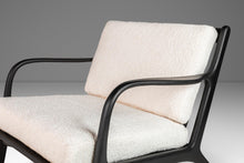 Load image into Gallery viewer, Set of Two ( 2 ) Ebonized Model 2315-C Lounge Chairs in Bouclé by Adrian Pearsall for Craft Associates, USA, c. 1960's-ABT Modern