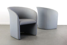 Load image into Gallery viewer, Set of Two (2) Grey Barrel Chairs in the Manner of Milo Baughman-ABT Modern