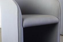 Load image into Gallery viewer, Set of Two (2) Grey Barrel Chairs in the Manner of Milo Baughman-ABT Modern