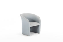 Load image into Gallery viewer, Set of Two (2) Grey Barrel Chairs in the Manner of Milo Baughman, USA, c. 1980's-ABT Modern