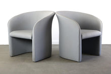 Load image into Gallery viewer, Set of Two (2) Grey Barrel Chairs in the Manner of Milo Baughman-ABT Modern