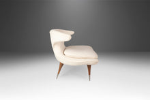 Load image into Gallery viewer, Set of Two (2) Horn Chairs by Karpen of California Newly Upholstery in White Bouclé, USA, c. 1960's-ABT Modern