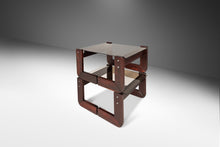 Load image into Gallery viewer, Set of Two (2) Mid-Century Modern End Tables in Jacaranda by Percival Lafer, Brazil, c. 1970's-ABT Modern