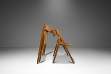 Load image into Gallery viewer, Set of Two (2) Mid-Century Modern Folding Stakmore Chairs by Coronet for Norquist, USA, c. 1960's-ABT Modern