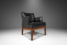 Load image into Gallery viewer, Set of Two (2) Mid Century Modern Lounge Chairs by Marble Imperial in Leatherette & Walnut, USA, c. 1960's-ABT Modern