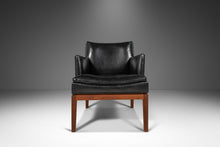 Load image into Gallery viewer, Set of Two (2) Mid Century Modern Lounge Chairs by Marble Imperial in Leatherette & Walnut, USA, c. 1960's-ABT Modern