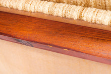 Load image into Gallery viewer, Set of Two (2) Mid Century Modern Low Profile Lounge Chairs in Rosewood and Nubby Original Fabric, Denmark, c. 1960s-ABT Modern