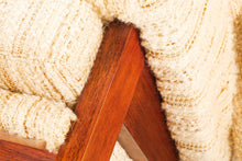 Load image into Gallery viewer, Set of Two (2) Mid Century Modern Low Profile Lounge Chairs in Rosewood and Nubby Original Fabric, Denmark, c. 1960s-ABT Modern