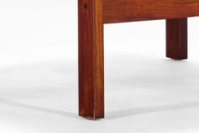 Load image into Gallery viewer, Set of Two (2) Mid Century Modern Low Profile Lounge Chairs in Rosewood and Nubby Original Fabric, Denmark, c. 1960s-ABT Modern