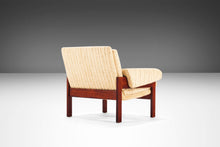 Load image into Gallery viewer, Set of Two (2) Mid Century Modern Low Profile Lounge Chairs in Rosewood and Nubby Original Fabric, Denmark, c. 1960s-ABT Modern