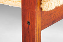 Load image into Gallery viewer, Set of Two (2) Mid Century Modern Low Profile Lounge Chairs in Rosewood and Nubby Original Fabric, Denmark, c. 1960s-ABT Modern