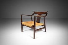 Load image into Gallery viewer, Set of Two (2) Mid Century Modern Low Profile Lounge Chairs w/ Original Thrush Seat, Japan, 1960's-ABT Modern