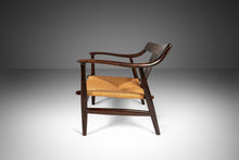 Load image into Gallery viewer, Set of Two (2) Mid Century Modern Low Profile Lounge Chairs w/ Original Thrush Seat, Japan, 1960's-ABT Modern