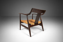 Load image into Gallery viewer, Set of Two (2) Mid Century Modern Low Profile Lounge Chairs w/ Original Thrush Seat, Japan, 1960's-ABT Modern
