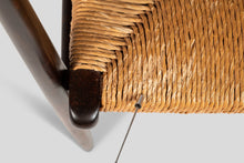 Load image into Gallery viewer, Set of Two (2) Mid Century Modern Low Profile Lounge Chairs w/ Original Thrush Seat, Japan, 1960's-ABT Modern