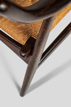 Load image into Gallery viewer, Set of Two (2) Mid Century Modern Low Profile Lounge Chairs w/ Original Thrush Seat, Japan, 1960's-ABT Modern