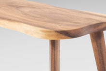 Load image into Gallery viewer, Set of Two ( 2 ) Mid Century Modern Monkey Pod Wood Slab Coffee / End Tables, USA, c. 1960's-ABT Modern