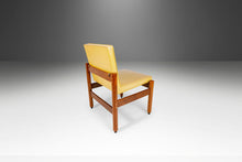 Load image into Gallery viewer, Set of Two (2) Minimalist Thonet Armless Chairs in Original Orange / Yellow Naugahyde Upholstery, USA, c. 1960's-ABT Modern