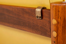 Load image into Gallery viewer, Set of Two (2) Minimalist Thonet Armless Chairs in Original Orange / Yellow Naugahyde Upholstery, USA, c. 1960's-ABT Modern