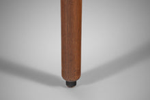 Load image into Gallery viewer, Set of Two (2) Minimalist Thonet Floating Walnut Chairs in the Original Yellow Vinyl, c. 1960s-ABT Modern